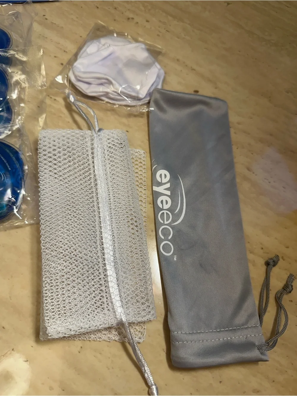 EyeEco Tranquileyes XL Advanced Warm Cold Compress Kit Eye Mask for Dry Eyes